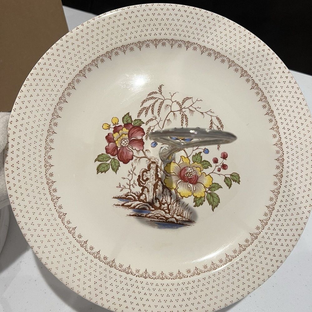 Royal Chippendale Serving Plate With Handle
